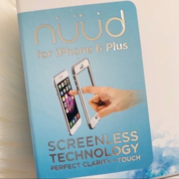 iPhone 6 Plus Nuud Lifeproof Phone Case White Gray New - Picture 4 of 13